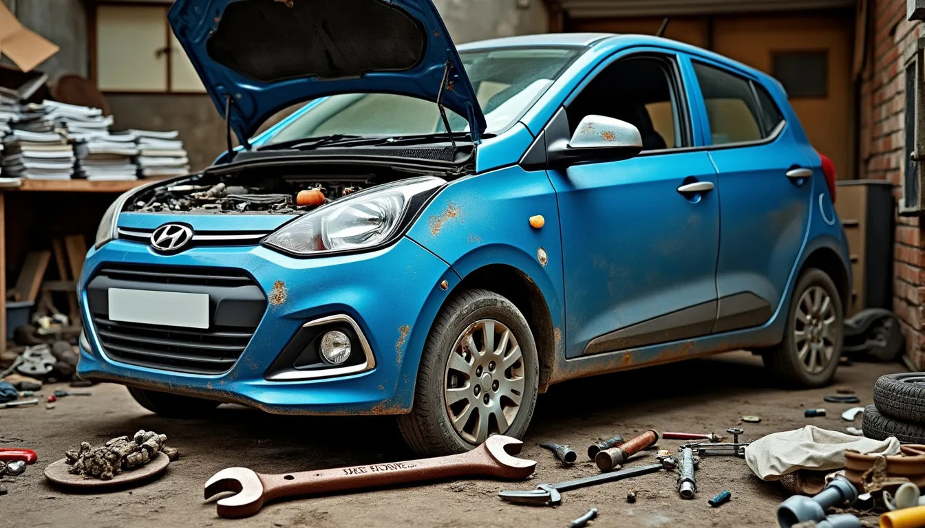 découvrez les pannes et problèmes récurrents rencontrés par les propriétaires de la hyundai i10. analysez les causes fréquentes des dysfonctionnements pour mieux anticiper et entretenir votre véhicule.