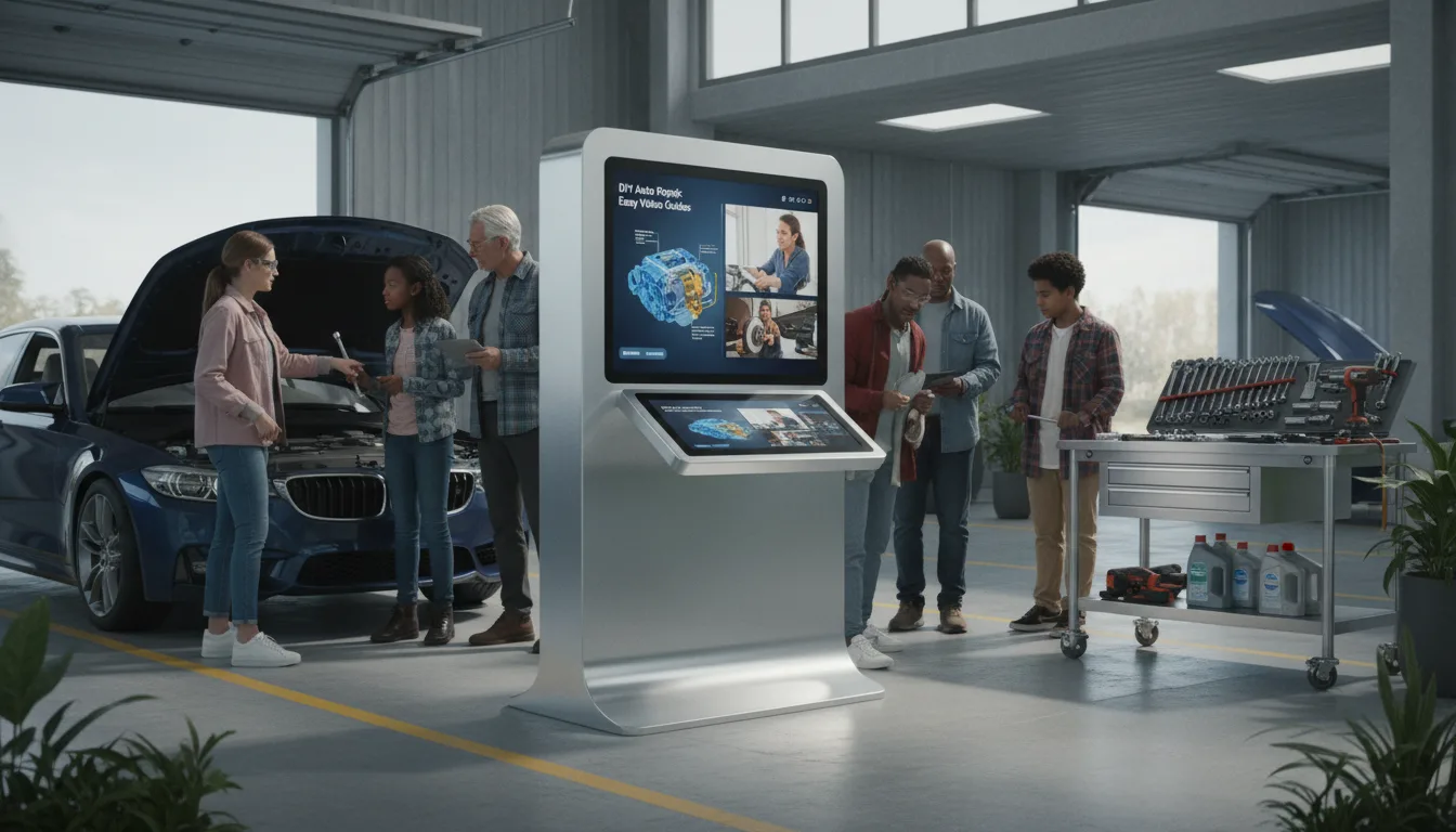 carcarekiosk propose des tutoriels vidéo faciles à suivre pour vous aider à réparer votre voiture rapidement et efficacement.