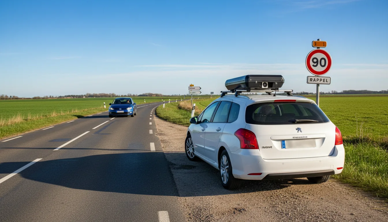 découvrez à quelle distance une voiture radar peut vous flasher en france et comment anticiper ces contrôles pour éviter les amendes.